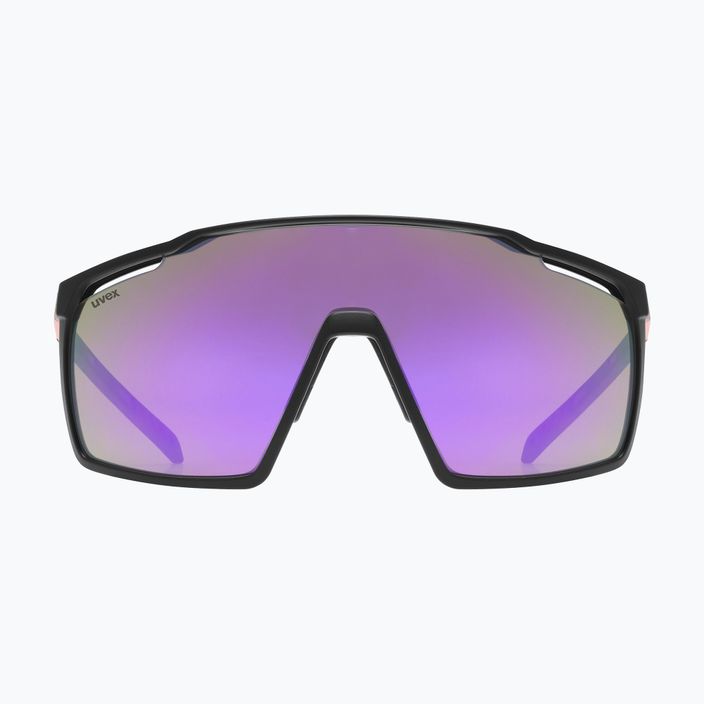 Occhiali da sole UVEX Mtn Perform black purple mat/mirror purple 6
