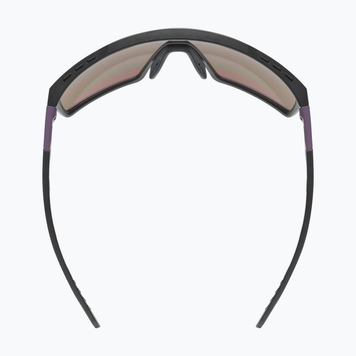 Occhiali da sole UVEX Mtn Perform black purple mat/mirror purple 8
