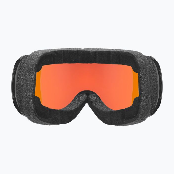 UVEX Downhill 2100 CV occhiali da sci nero lucido/specchio scarlatto/colore arancione 7