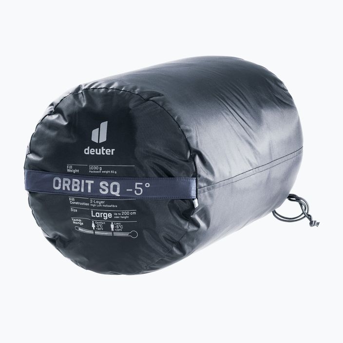Sacco a pelo Deuter Orbit SQ -5° sinistra inchiostro/teal 10