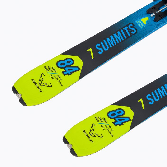 DYNAFIT Set da sci Seven Summits+ da uomo giallo lime/nero 9