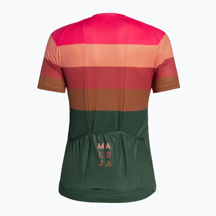 Maglia ciclismo donna Maloja MadrisaM abete multi 2