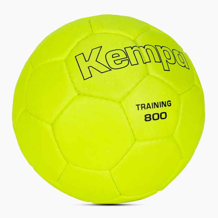 Kempa Training 800 pallamano giallo neon taglia 3 2
