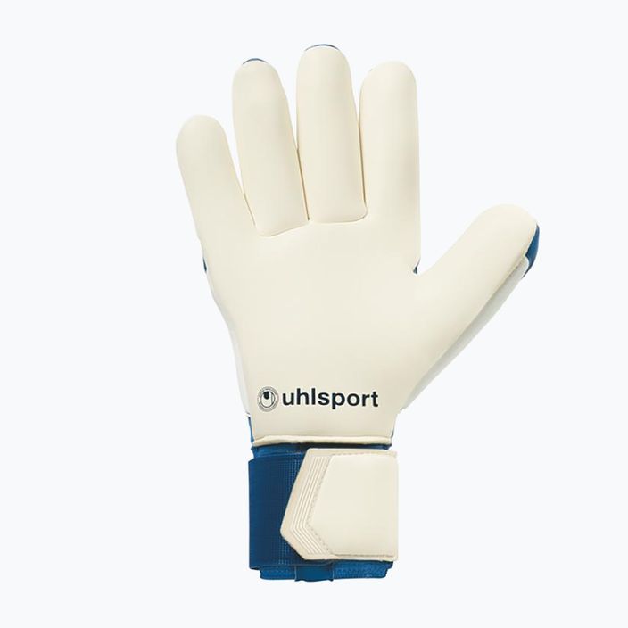 Guanti da portiere Uhlsport Hyperact Absolutgrip Finger Surround blu navy 5