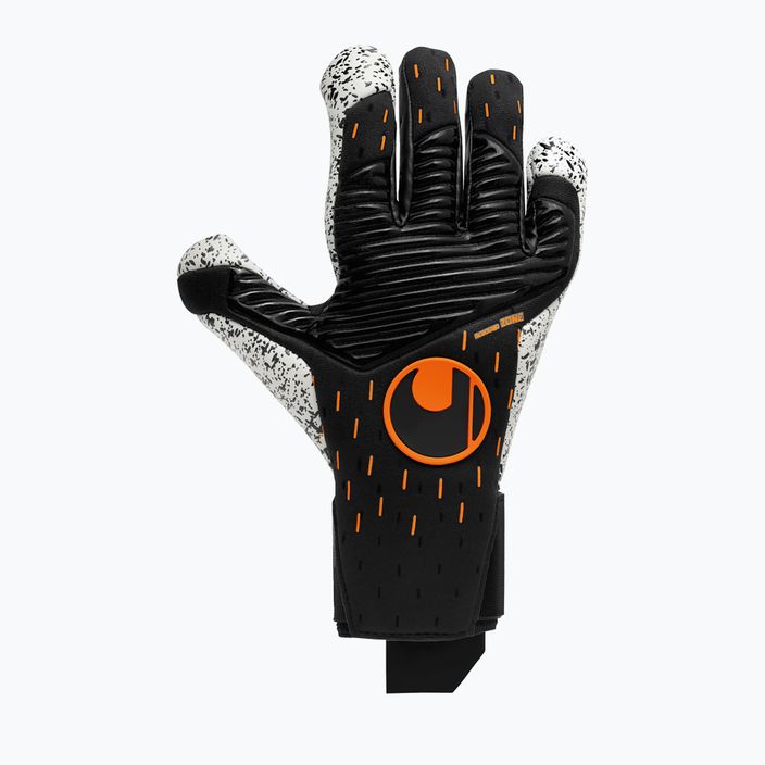 Uhlsport Speed Contact Supergrip+ Hn guanti da portiere nero/bianco/arancio 5