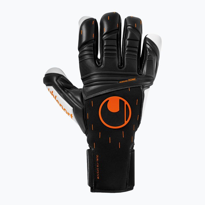 Uhlsport Speed Contact Absolutgrip Hn guanti da portiere nero/bianco/arancio 5