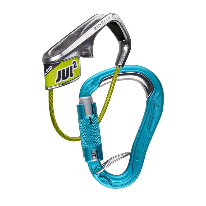 Dispositivo di assicurazione EDELRID Jul 2 Kit di assicurazione Bulletproof Triple icemint 2