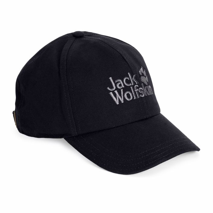 Cappello da baseball Jack Wolfskin 2022 nero