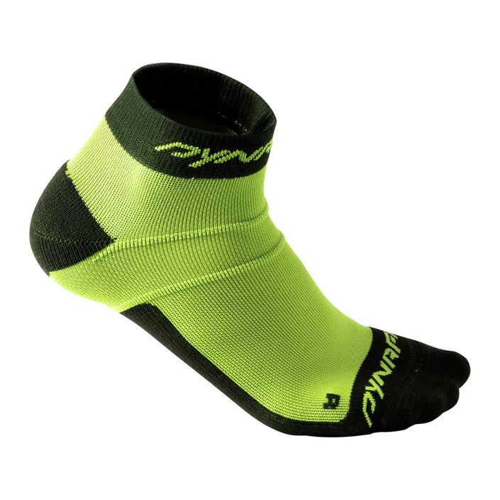 DYNAFIT Vert Mesh calzini da corsa giallo fluorescente 2