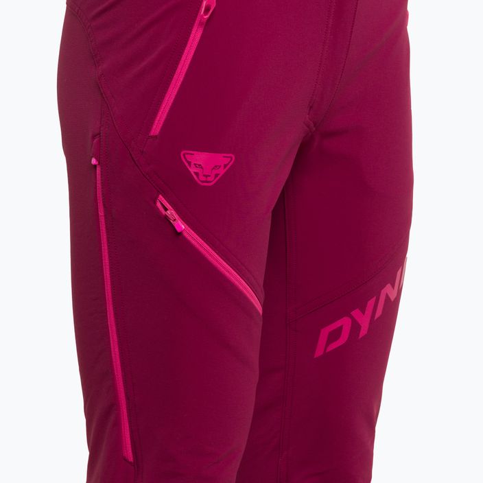 DYNAFIT Pantaloni da sci da donna Mercury 2 DST rosso barbabietola 4