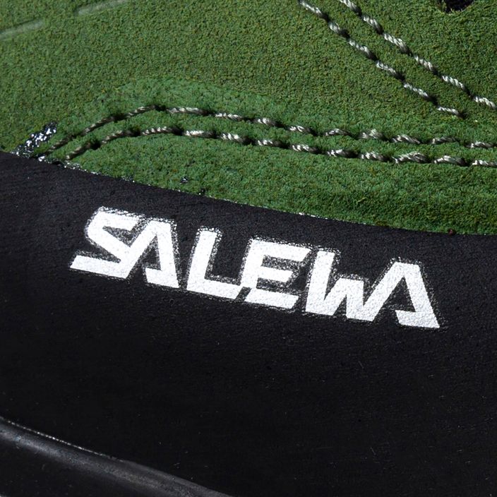 Salewa MTN Trainer Mid GTX scarpe da trekking da uomo mirto/verde fluo 7