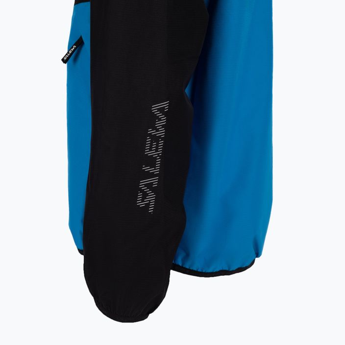 Salewa Aqua PTX, giacca da pioggia per bambini, nero out 6