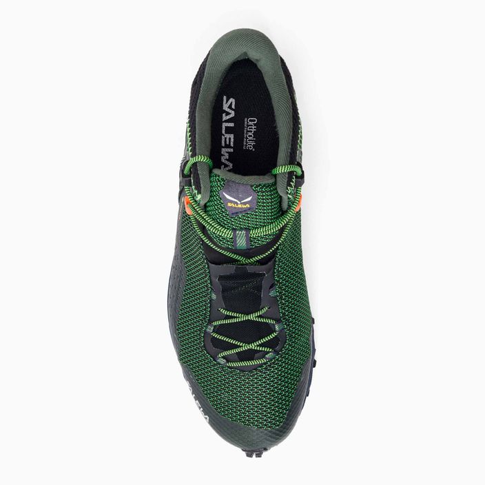 Salewa scarpe da trekking da uomo Ultra Flex 2 Mid GTX verde grezzo/rana pallida 6