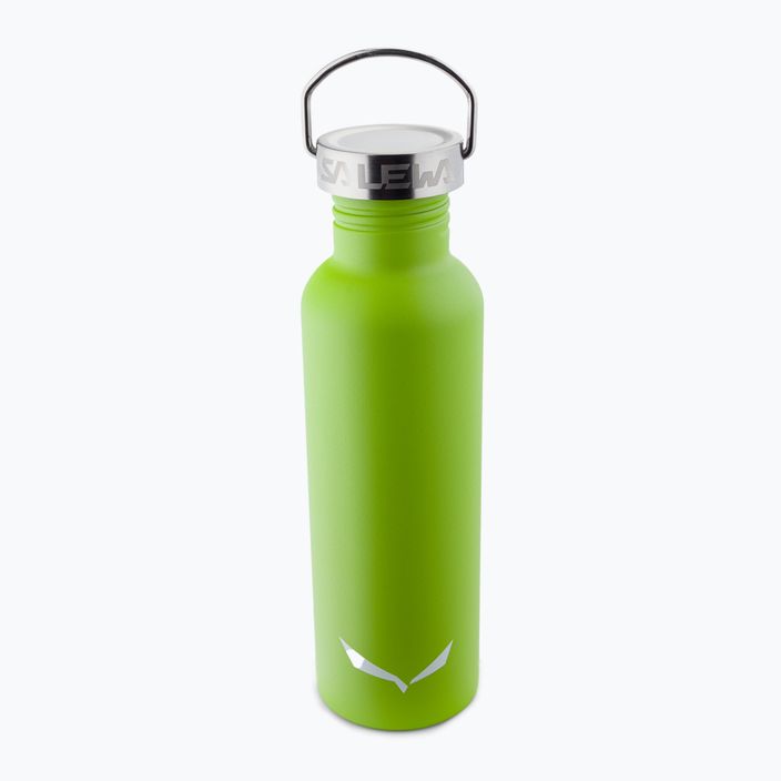 Salewa Aurino BTL Bottiglia da viaggio a doppio coperchio 750 ml verde fluo 2