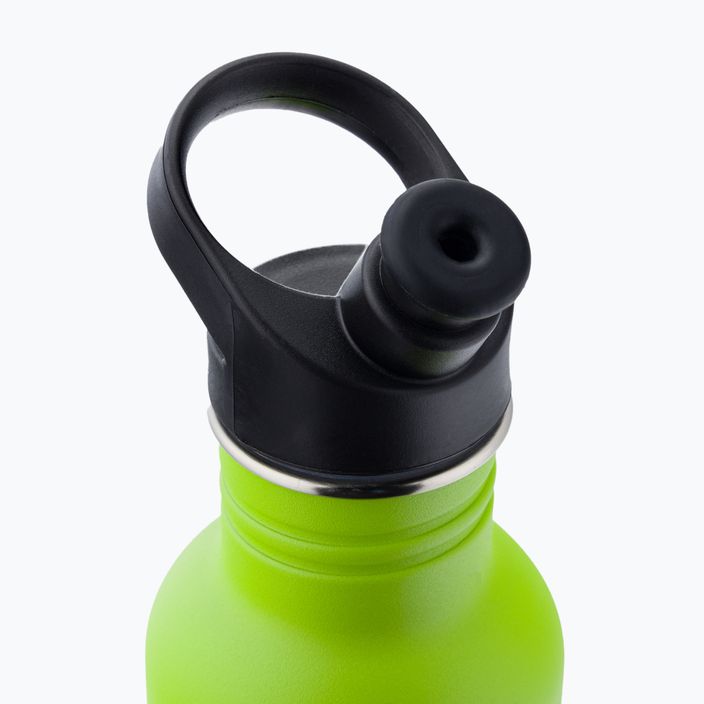 Salewa Aurino BTL Bottiglia da viaggio a doppio coperchio 750 ml verde fluo 4