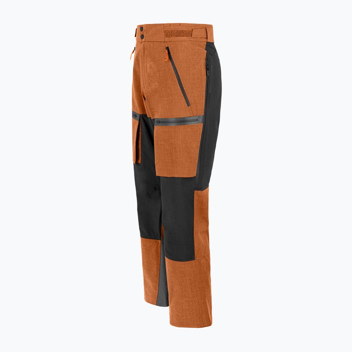 Pantaloni a membrana Salewa Sella 3L PTXR da uomo, autunno/nero, fuori 6