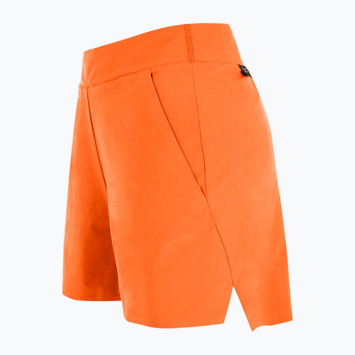Pantaloncini da trekking da donna Salewa Lavaredo rosso/arancio 8