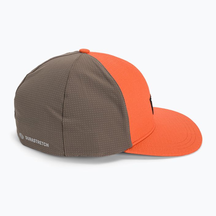 Cappello da baseball Salewa Hemp Flex rosso/arancio 2