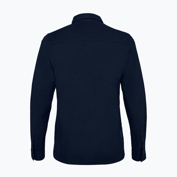 Camicia blazer Salewa Fanes Hemp da uomo, colore navy 5