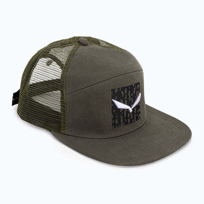 Cappello da baseball Salewa Pure Salamander Logo verde grezzo