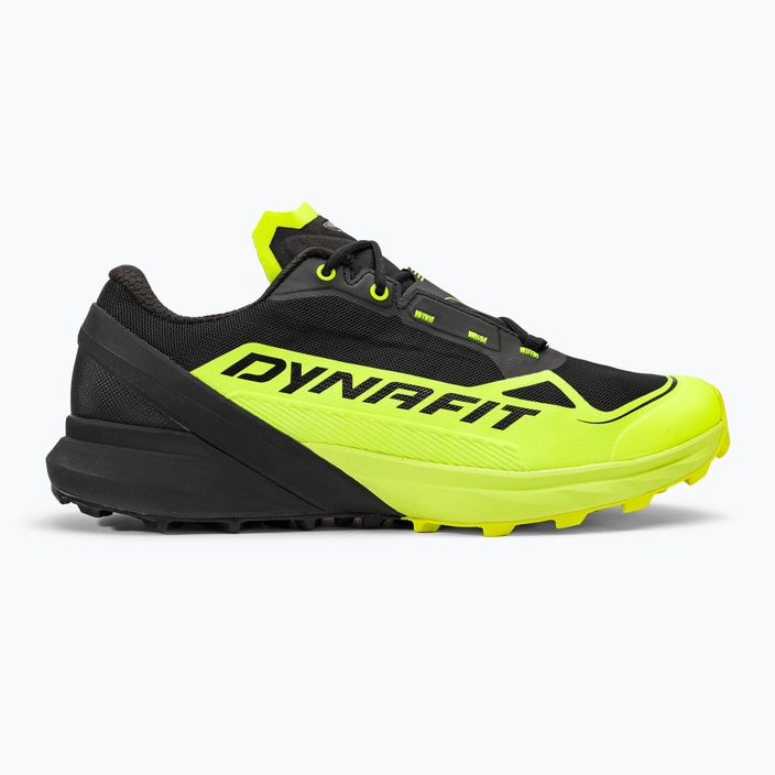 Scarpe da corsa DYNAFIT Ultra 50 da uomo, giallo neon/nero. 2