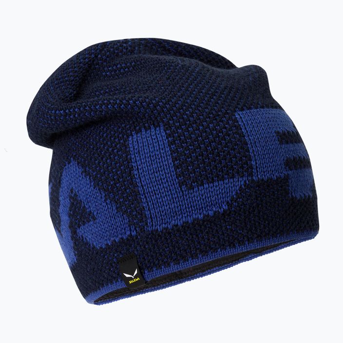 Salewa Agner berretto invernale in lana blazer blu navy/profondità blu