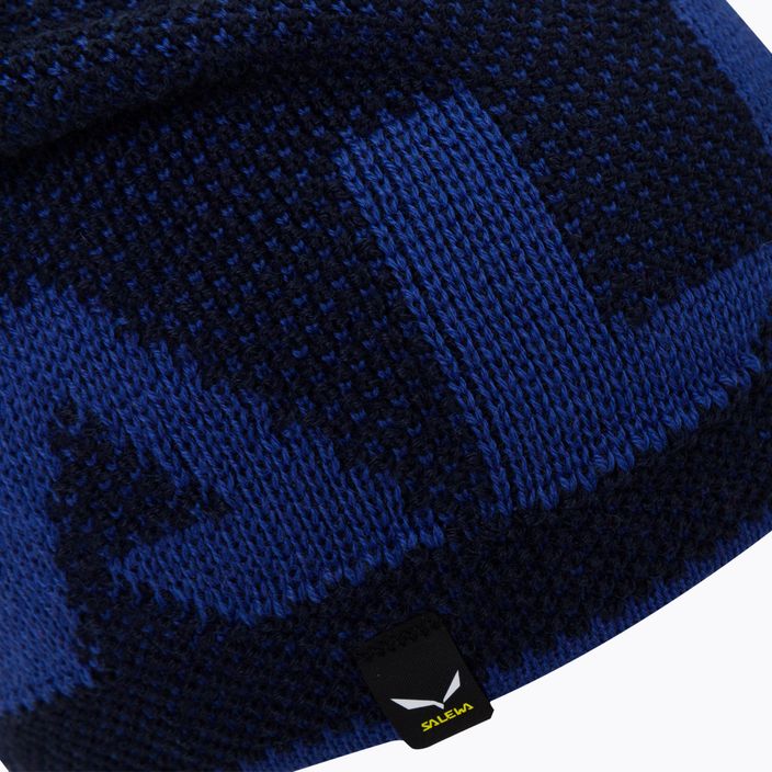 Salewa Agner berretto invernale in lana blazer blu navy/profondità blu 3