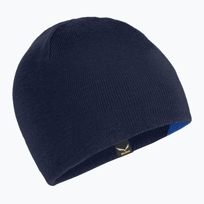 Salewa Antelao 2 berretto invernale reversibile in lana blazer blu navy/profondità blu 6