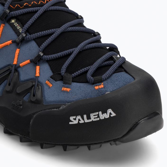 Salewa Wildfire Edge GTX scarpa da avvicinamento da uomo dark denim/nero 7