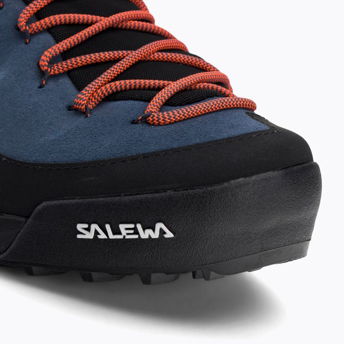Salewa Wildfire Leather GTX scarpe da trekking da uomo dark denim/nero 7