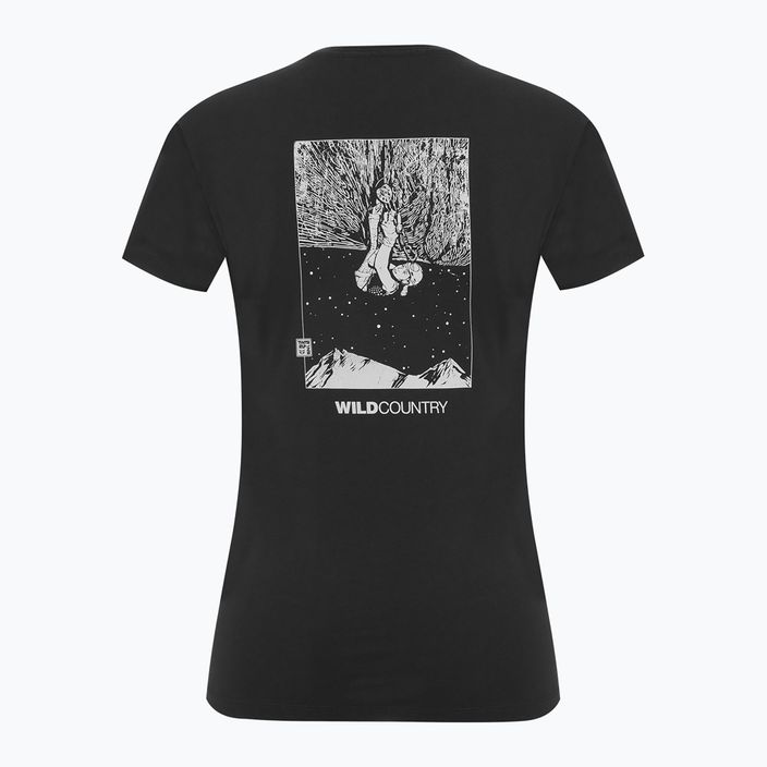 Maglietta da arrampicata Wild Country Stamina onyx da donna 5