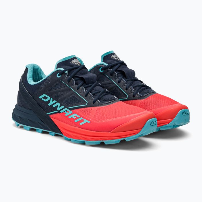 DYNAFIT Alpine scarpe da corsa da donna hot coral/blueberry 4