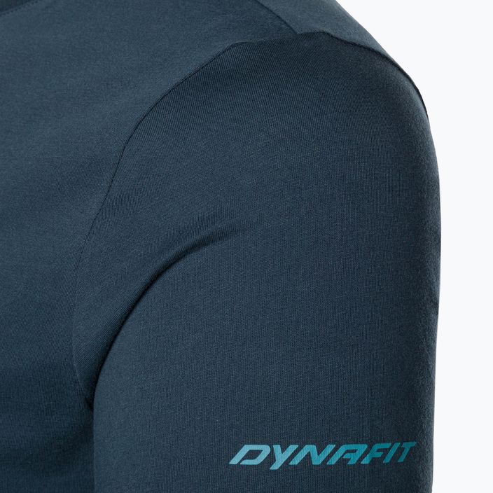 Maglietta DYNAFIT Graphic CO mirtillo/sci da uomo 4