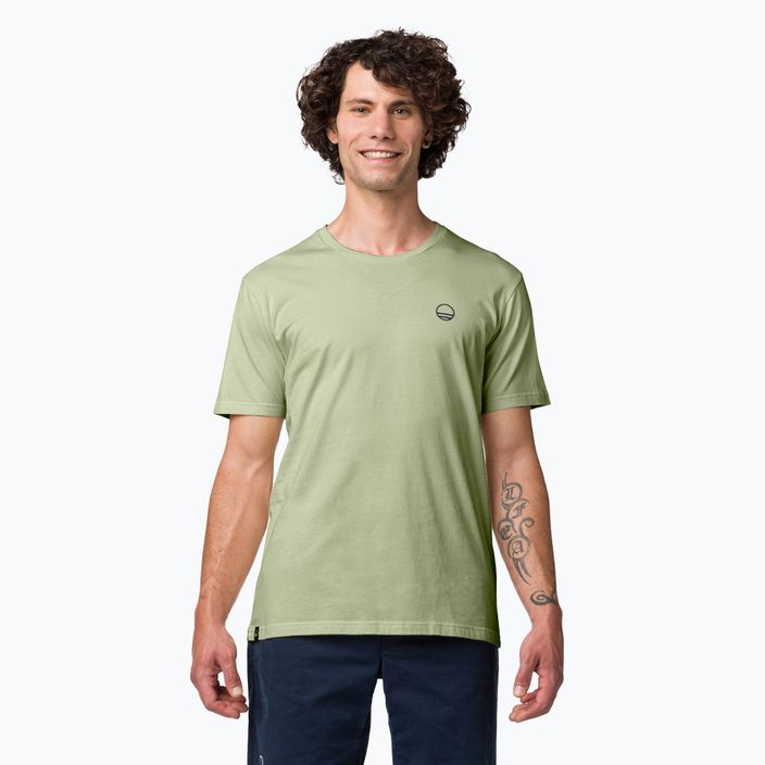 Maglietta da arrampicata da uomo Wild Country Flow jade