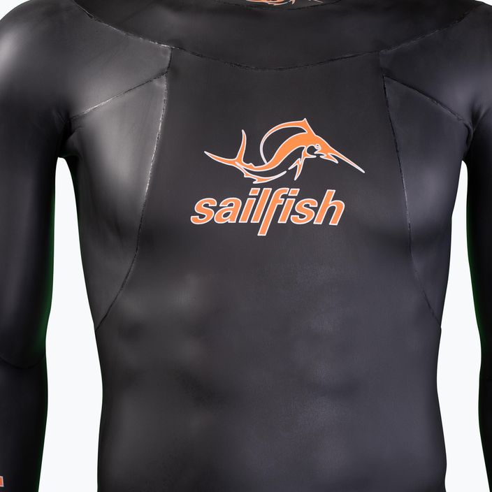 Muta da triathlon da uomo sailfish Ignite nero/arancio 3