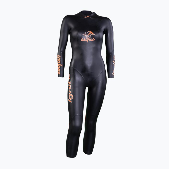 Muta da triathlon donna sailfish Ignite nero/arancione