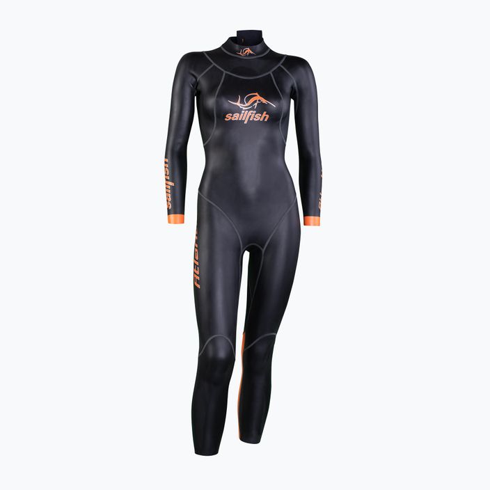 Muta da triathlon da donna sailfish Atlantic 2 nero/arancione
