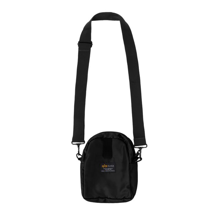 Alpha Industries Crew - Borsa a tracolla nera 2