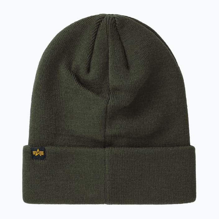 Alpha Industries Cappellino verde scuro 2