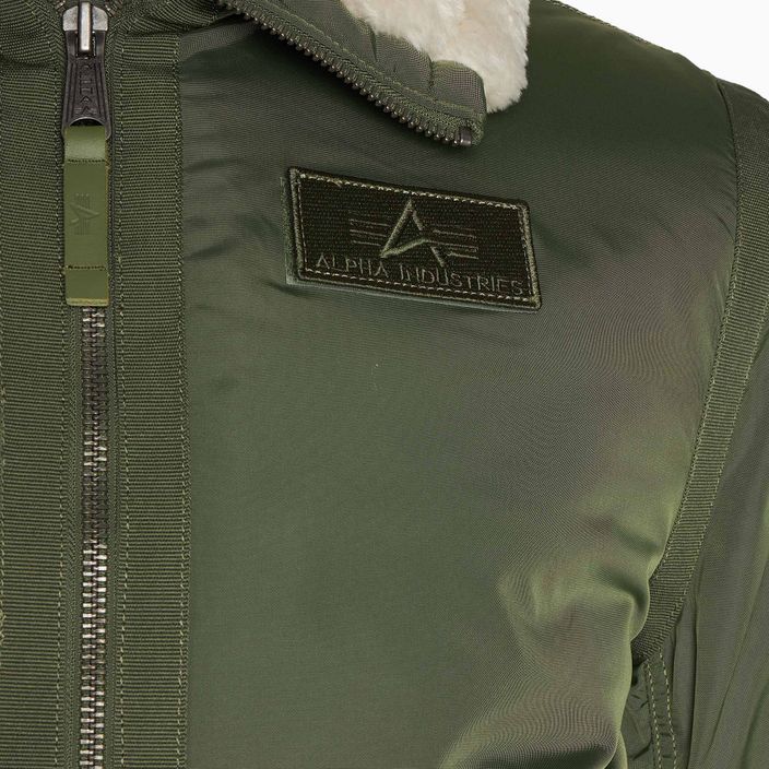 Giacca Alpha Industries da uomo B15-3 TT verde salvia 3