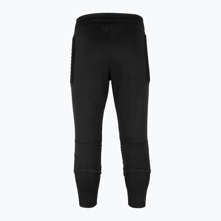 Pantaloni da portiere Reusch Contest 3/4 Short Advance nero/argento 3