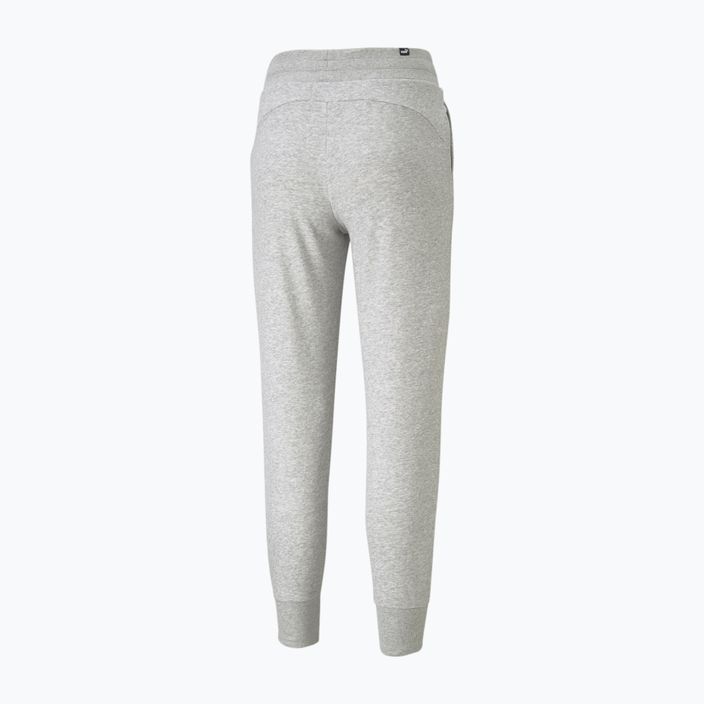 Donna PUMA ESS Sweatpants TR Cl grigio chiaro heather 2