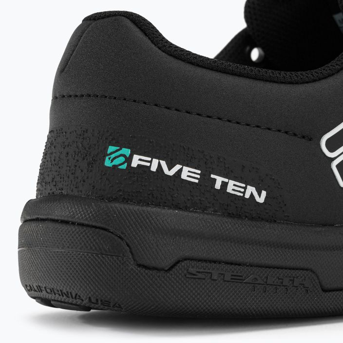 Scarpe da ciclismo piattaforma donna adidas FIVE TEN Freerider Pro nucleo nero/bianco/menta 8