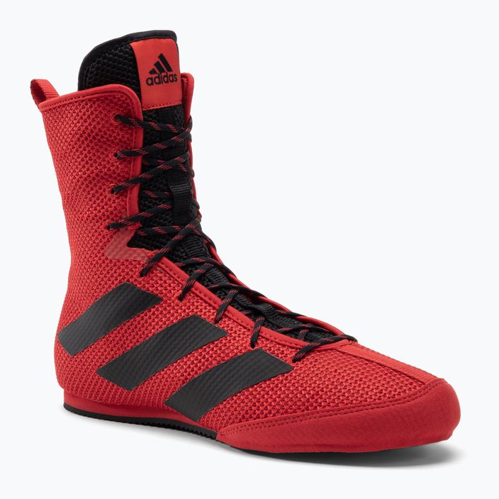 adidas Box Hog 3 scarpe da boxe rosso FZ5305