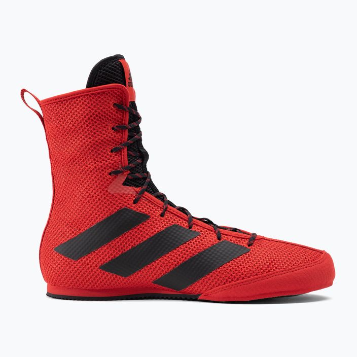 adidas Box Hog 3 scarpe da boxe rosso FZ5305 2
