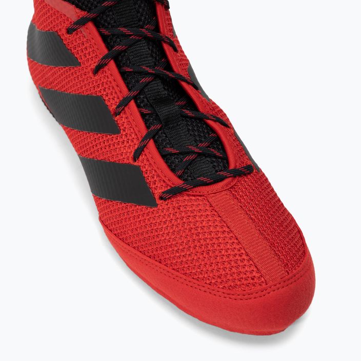 adidas Box Hog 3 scarpe da boxe rosso FZ5305 6