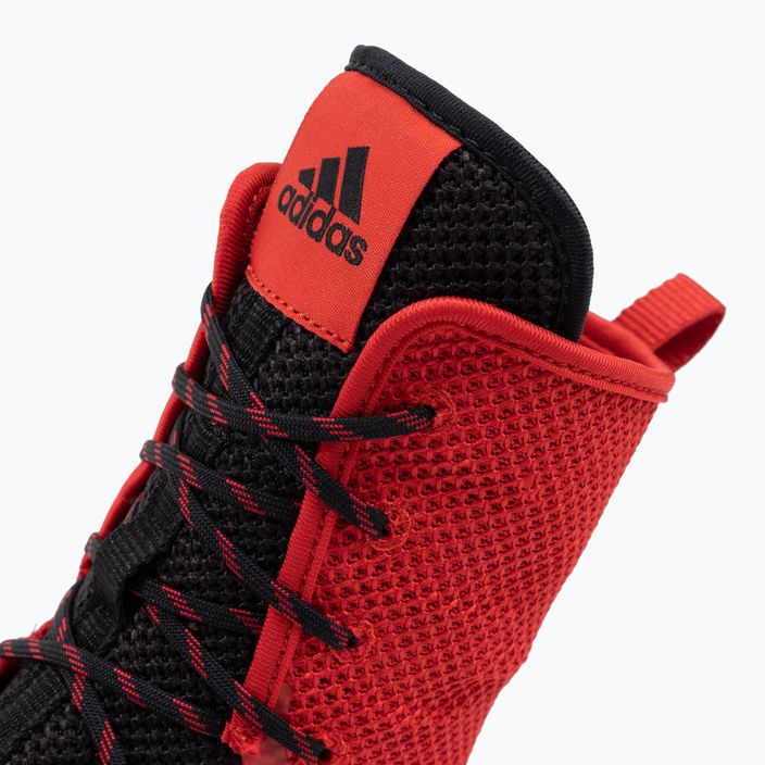 adidas Box Hog 3 scarpe da boxe rosso FZ5305 7