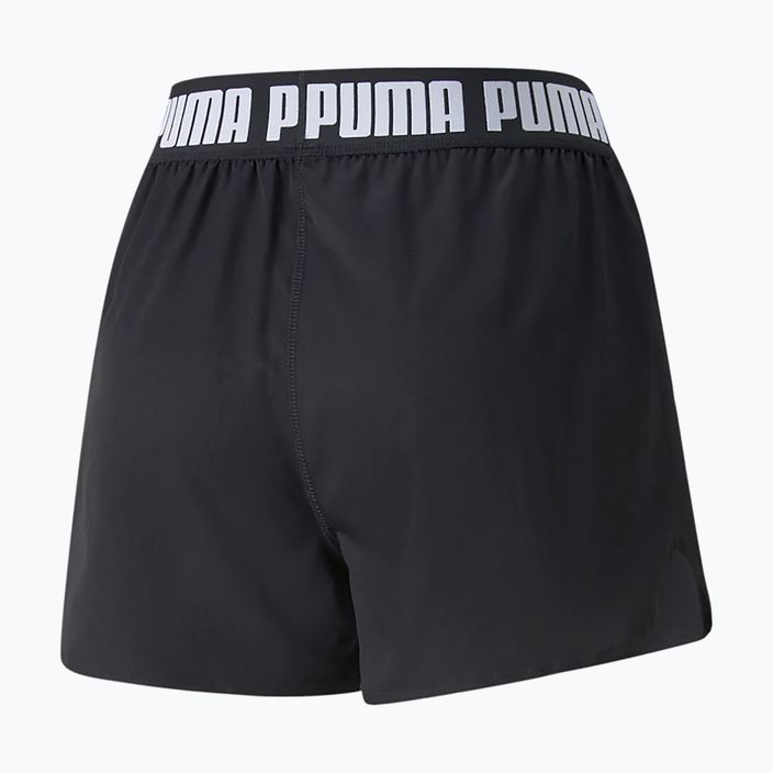 Pantaloncini da allenamento da donna PUMA Train Strong Woven 3" puma nero 4
