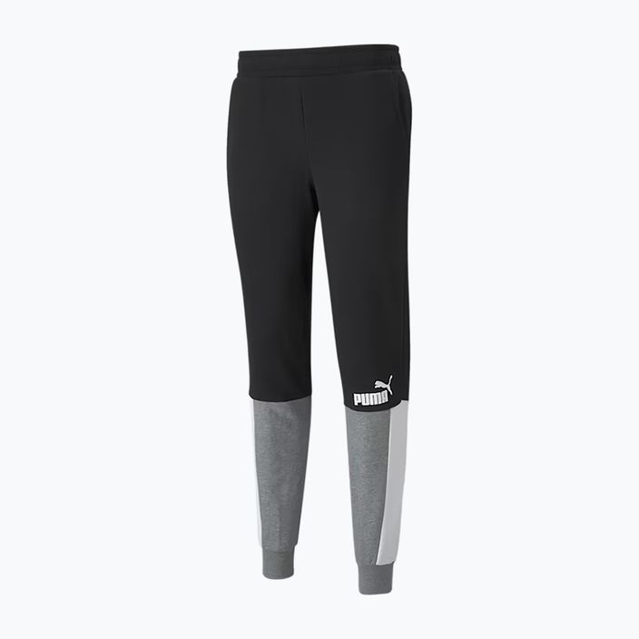 Uomo PUMA ESS+ Block Sweatpants TR puma nero 3