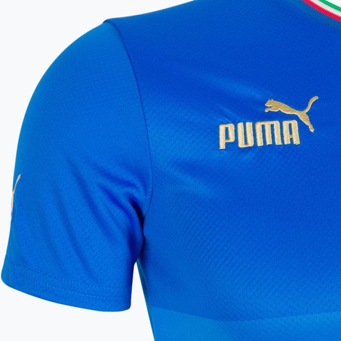 Maglia da calcio da bambino PUMA FIGC Home Jersey Replica ignite blu 3